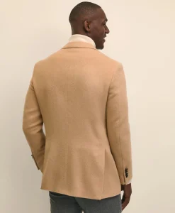Traditional Fit Camel Hair Twill 1818 Sport Coat