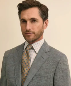 Traditional Fit Wool Check 1818 Suit