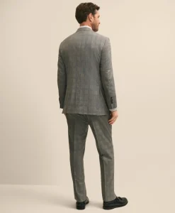 Traditional Fit Wool Check 1818 Suit