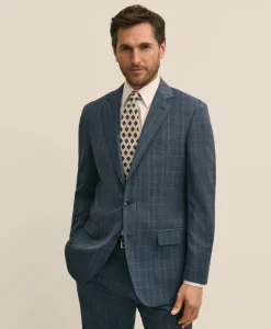 Traditional Fit Wool Check 1818 Suit