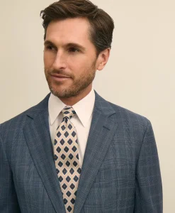 Traditional Fit Wool Check 1818 Suit