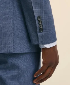 Traditional Fit Wool Check 1818 Suit