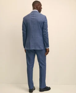 Traditional Fit Wool Check 1818 Suit