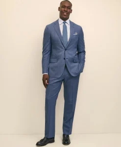 Traditional Fit Wool Check 1818 Suit