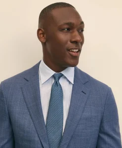 Traditional Fit Wool Check 1818 Suit