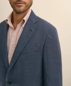Traditional Fit Wool Hopsack Sport Coat