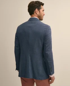 Traditional Fit Wool Hopsack Sport Coat