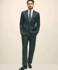 Traditional Fit Wool Tic 1818 Suit