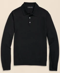 Ultimate Merino Wool Polo Sweater