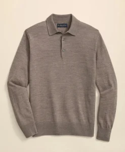 Ultimate Merino Wool Polo Sweater
