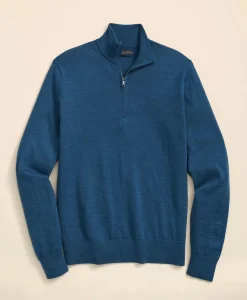 Ultimate Merino Wool Quarter-Zip Sweater