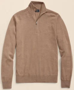 Ultimate Merino Wool Quarter-Zip Sweater