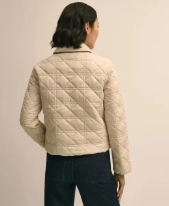 Water-Resistant Quilted Jacket